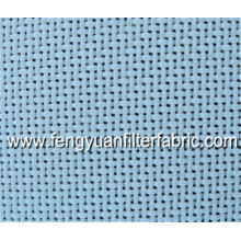 Tissu filtrant en polyester tissé simple avec tissage élevé